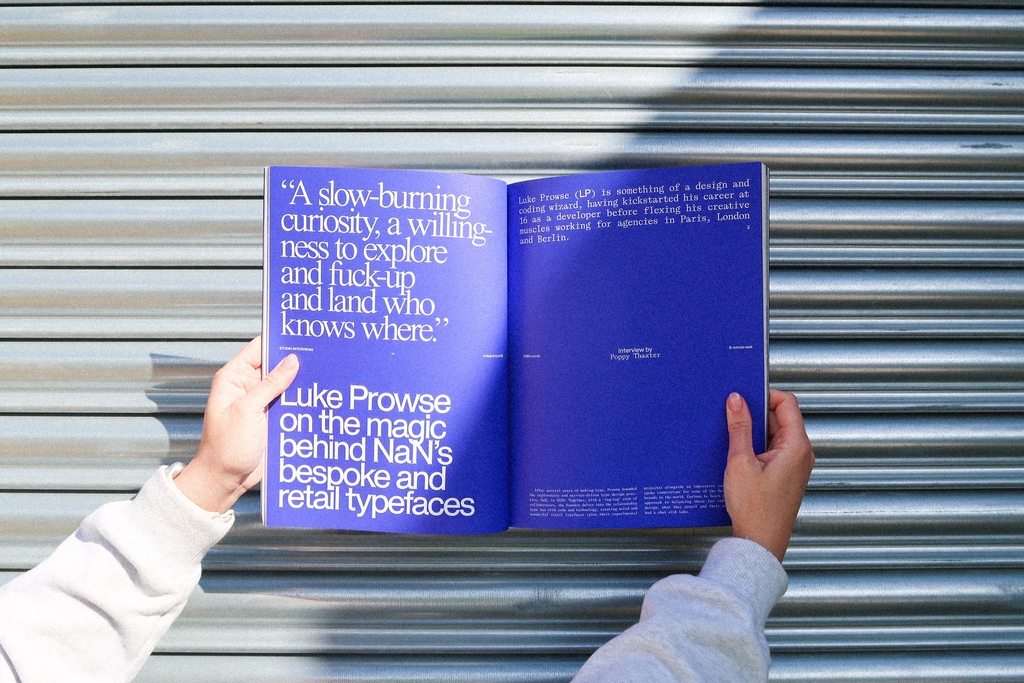 TweetsByTBI's tweet photo. TYPEONE Magazine’s 5th issue explores the intricate connection between branding and typography → https://t.co/zvrdPMwLlC https://t.co/M7ZsAZU5hp