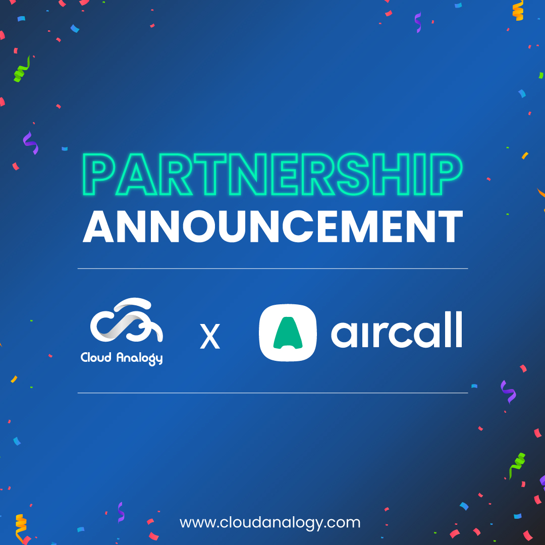 cloudanalogy's tweet photo. We are thrilled to announce that we as a leading Salesforce development and consulting company has entered into a strategic partnership with @aircall , a cloud-based phone system provider.

#salesforce #partnership #aircall #business https://t.co/UEhuXlf36N