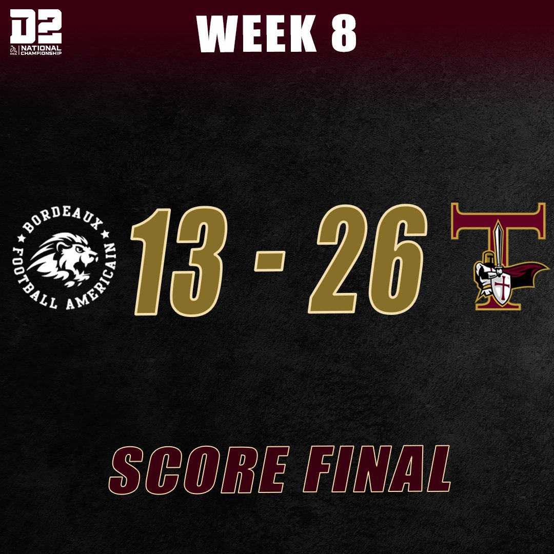 🏈 Résultats du Week-End 🏈

Séniors : Lions 13 - 26 Templiers

#WeAreOne #Templiers #GoldNation #FFFA #Elancourt #Football #FootballAmericain #FlagFootball #Cheerleading
