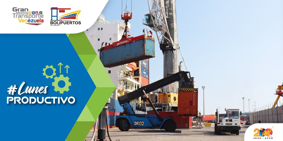 #LunesProductivo 📢 El crecimiento económico del país se fortalece con cada una de las operaciones portuarias que desarrollamos en nuestros Puertos y Terminales 🏗️🚢

¡La Excelencia nos distingue!

#EsteEsMiPaís