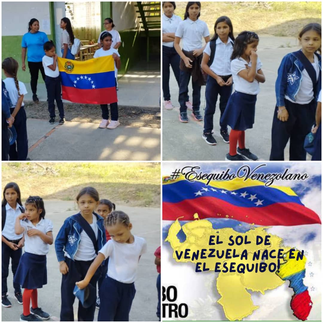 de_educadores's tweet photo. #ÚltimoMinuto🔴 @NicolasMaduro Vicepresidente Sectorial de Planificación, @rmenendezp, junto a la Ministra para la Educación, @_LaAvanzadora participan en la actividad pedagógica "El Esequibo es nuestro". Municipio Zamora Parroquia Villa de cura #Aragua🇻🇪
#EsteEsMiPaís https://t.co/q5Z9araHej