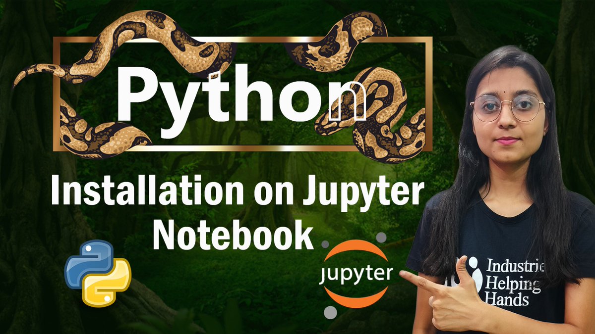 The_iScale's tweet photo. 🔥 Our 1st Video of Python is on Installation of Jupyter Notebook. Kindly Like, Share &amp; Subscribe our YouTube Channel for more such Videos.  ⤵️- 
https://t.co/DSf5BE9RL8
➖
हमारे फ्री लाइव क्लासेस को अटेंड करने के लिए आप यह फॉर्म भर सकते हैं। 👇🏻-
https://t.co/KnhLbvrn7a https://t.co/XNlvIAHBV5