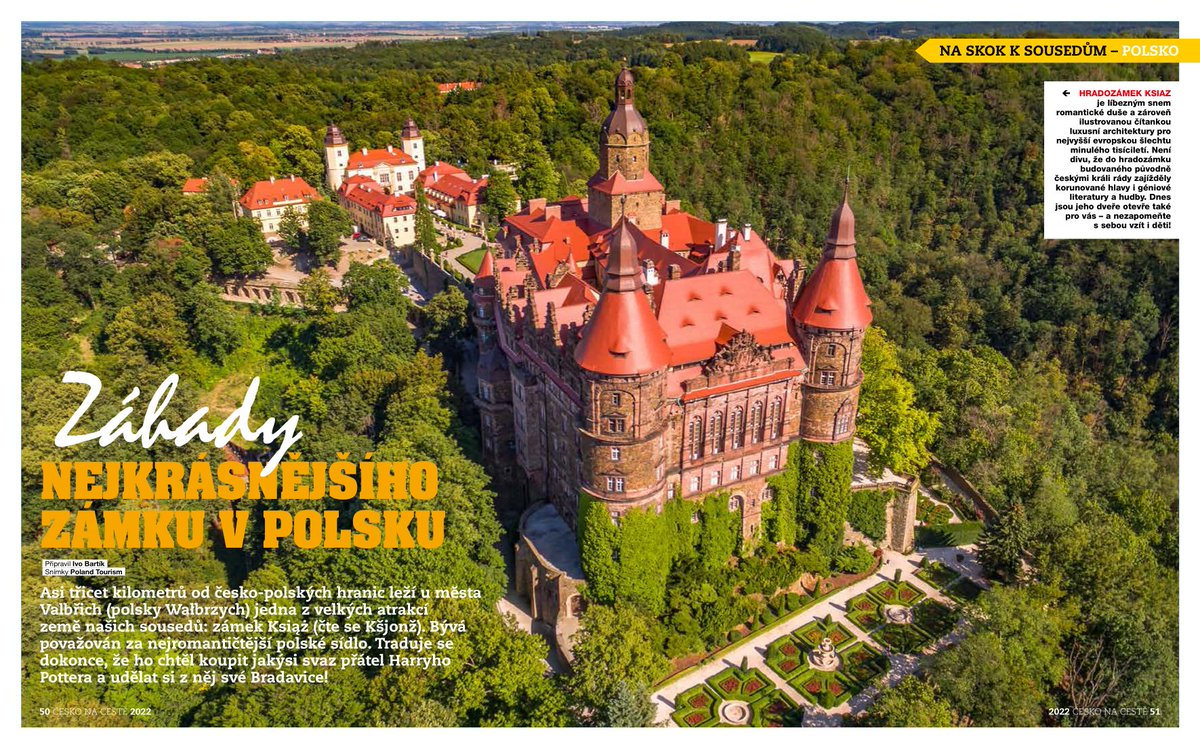 POT_GOV_Pl's tweet photo. Czesi i Niemcy są zachwyceni @Dolny_Slask oraz jego perłą, jaką niewątpliwie jest @Zamek_Ksiaz. 🏰🤩
W ostatnim czasie materiały na temat regionu, niezwykłego obiektu i historii z nim związanych opublikowali @clever_reisen, @Nordkurier i #Kvety. 📰🇨🇿🇩🇪🇵🇱 https://t.co/EzMD9CFLZh