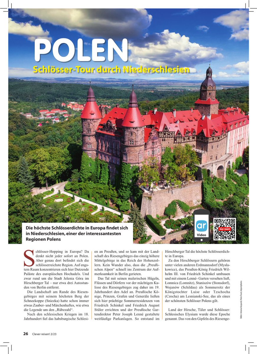 POT_GOV_Pl's tweet photo. Czesi i Niemcy są zachwyceni @Dolny_Slask oraz jego perłą, jaką niewątpliwie jest @Zamek_Ksiaz. 🏰🤩
W ostatnim czasie materiały na temat regionu, niezwykłego obiektu i historii z nim związanych opublikowali @clever_reisen, @Nordkurier i #Kvety. 📰🇨🇿🇩🇪🇵🇱 https://t.co/EzMD9CFLZh