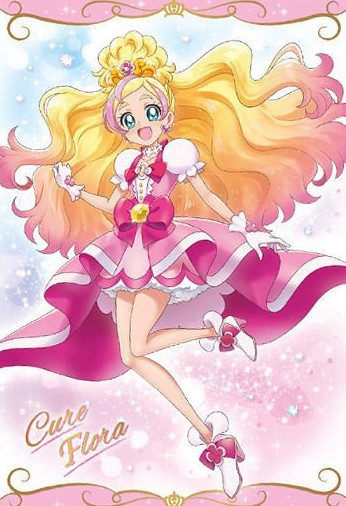 primp_dolls's tweet photo. @cure_flora 誕生日おめでとう！はるはる！
これは、プリキュアカードウエハースの1枚。私の宝物。 https://t.co/fWTRWhYsh8