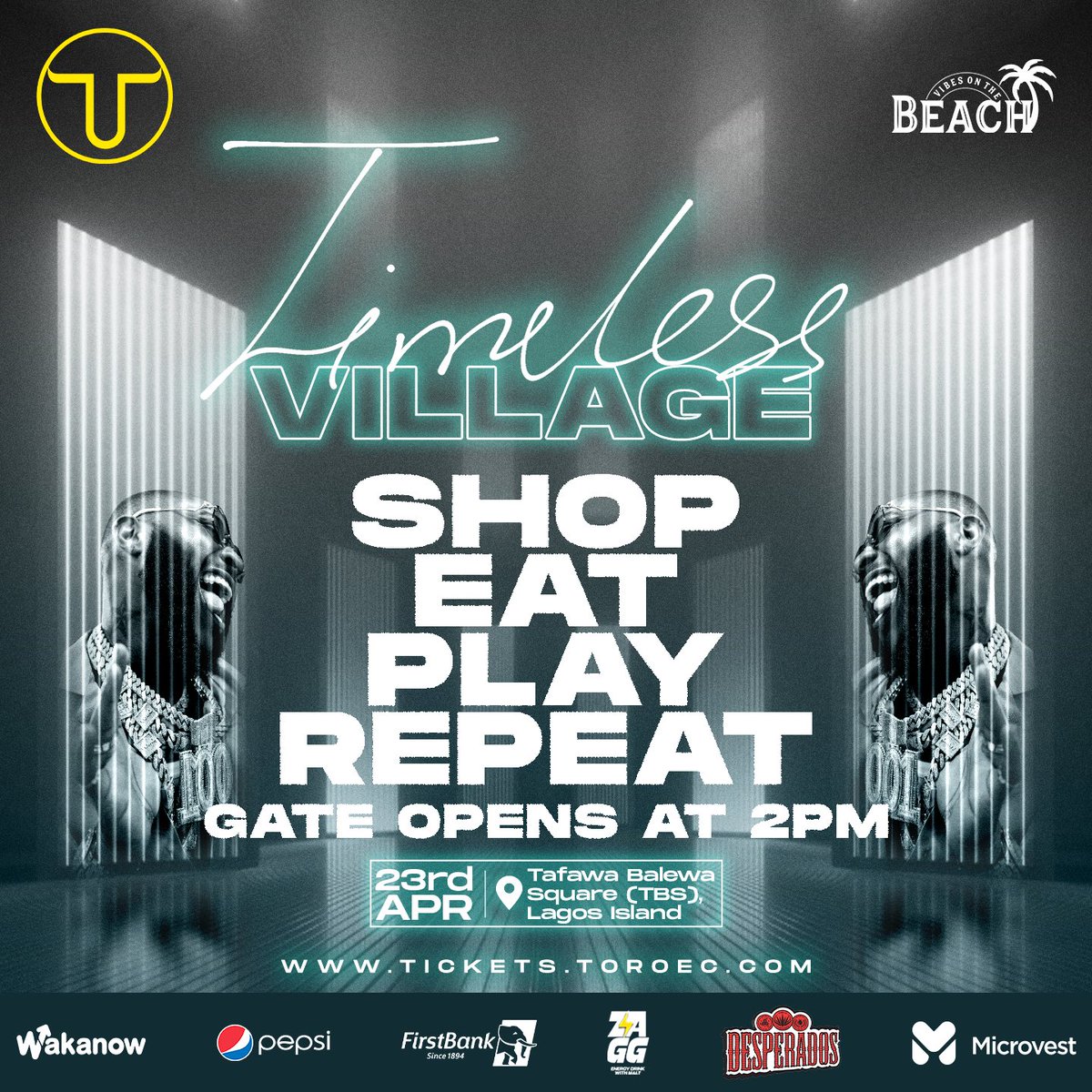 davido's tweet image. Lagos State, The first Timeless experience brought to you by Yours truly OBO is approaching April 23rd. 

Cop Your tickets and deliver your polling units. I look forward to seeing everybody!! Let’s Go!!

Tickets.toroec.com