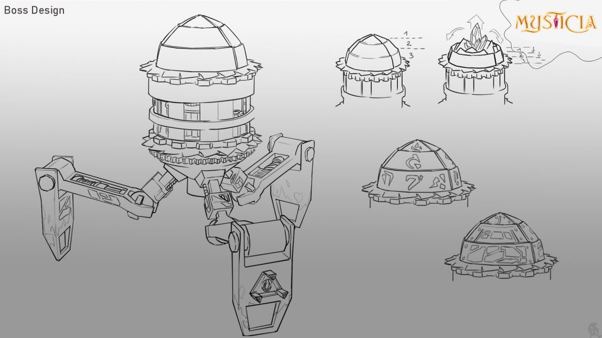 👀 There was once a powerful and ancient boss in the world of Mysticia. This fearsome creature was one of the first to challenge players in the game's storyline, and many stories and legends have been told about its incredible power and cunning.