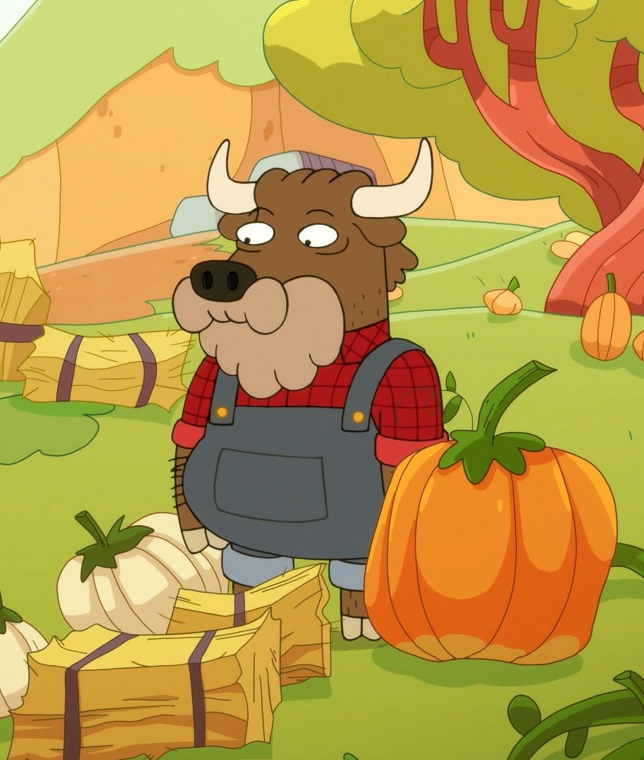 OlToons's tweet photo. Today's dad is this farmer from the latest episode of Kiff! https://t.co/nk00oXDHja