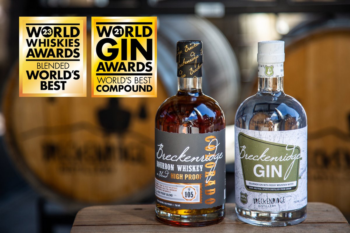 tilray's tweet photo. Two @BreckDistillery Spirits named World’s Best. Have you tried them?
Learn more https://t.co/S65osOP7Z1
#aprèsanywhere #apresanywhere #breckdistillery #bourbon #whiskey #whisky #coloradowhiskey https://t.co/RJzOR5VUF9