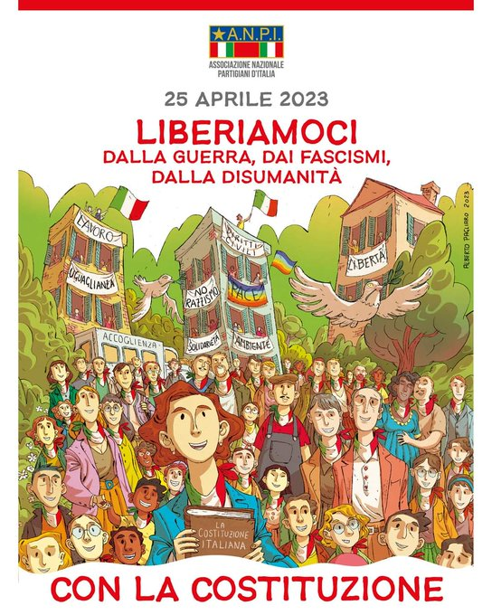 Ho chiarito, su richiesta, la mia posizione sull'Anpi. La Resistenza fu un movimento che si oppose in armi all'invasione nazista dell'Italia e ai suoi accoliti fascisti. E' un esempio di come il ricorso alla forza delle armi contro il Tiranno e l'Invasore, per chi crede che non