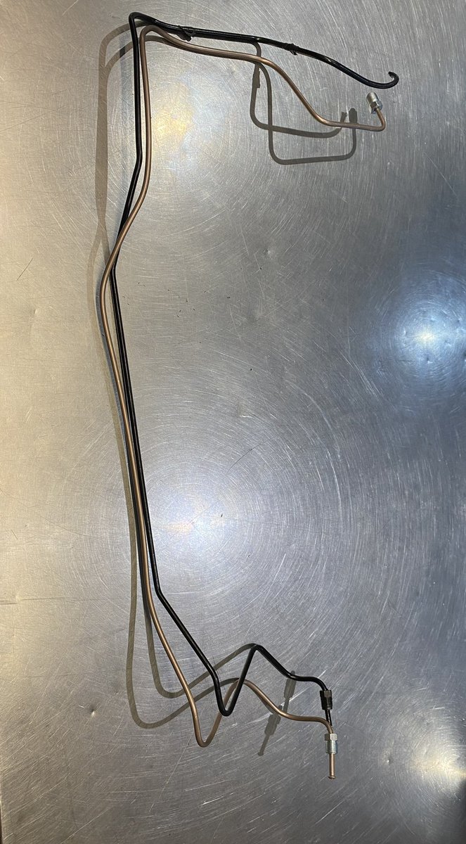 Rigid and flexible brake pipes made to sample, call into our trade counter in Trafford Park for a quick turnaround. Custom made. #brakepipe #flexible #powersteering #custom #brakequip #brakehose #brakelines