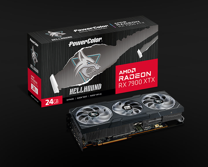 Custom pc builder uk on twitter powercolor radeon rx 7900 xtx hellhound 24gb n n https 