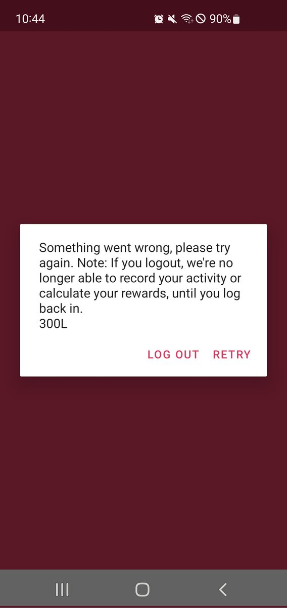 MorleyC's tweet photo. @Vitality_UK app not working. Please see screenshot https://t.co/YX5VHA33E6