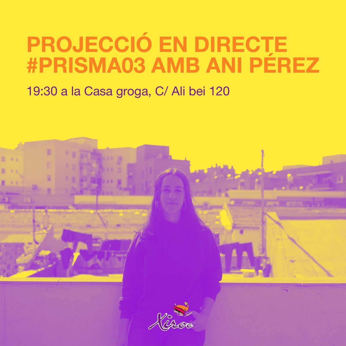 Avui projectarem en directe el capítol de #Prisma03 que parlarà sobre la situació actual de l'educació.

Hi haurà menjar i beguda 🍿🥤

📍La Casa Groga 
⏰ 19.30h