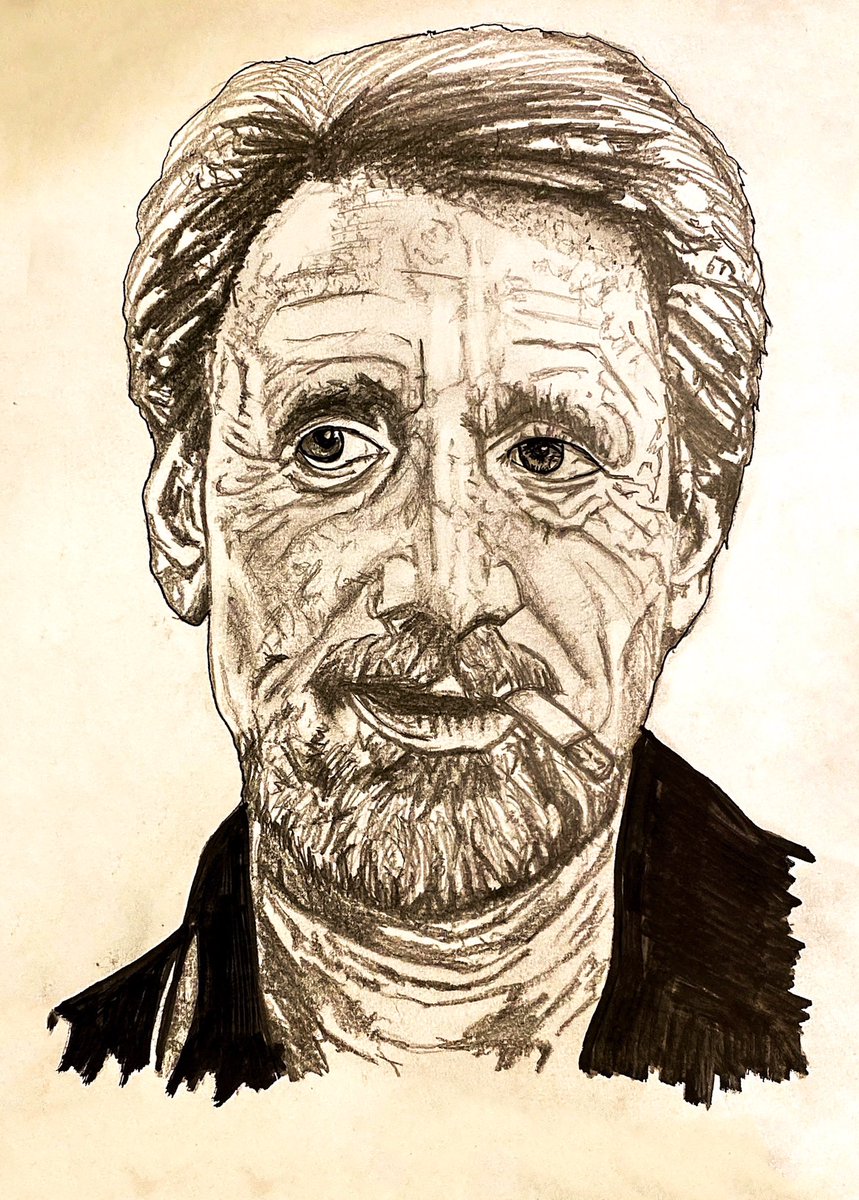 Sketch I did of one of my favorite actors in his best performance in my favorite film from the most influential director to my career!  Yeah #AllThatJazz is the #GOAT !  #royscheider #fosse