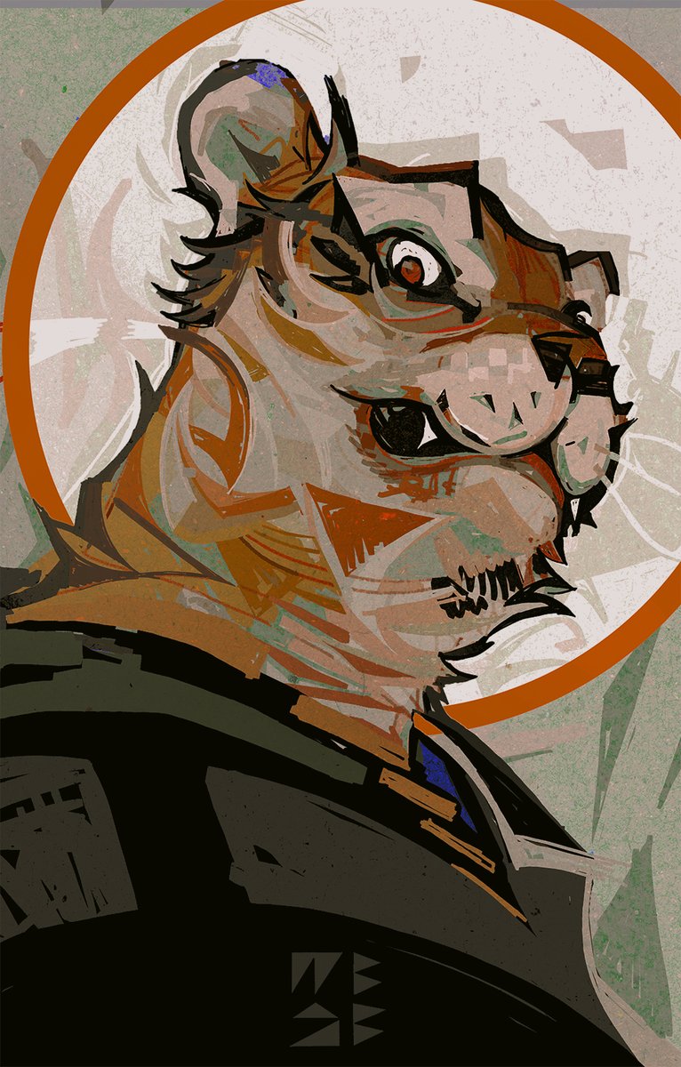 wolfeblock's tweet photo. tiger_portrait_C_01 https://t.co/I0Nd4UnWN4
