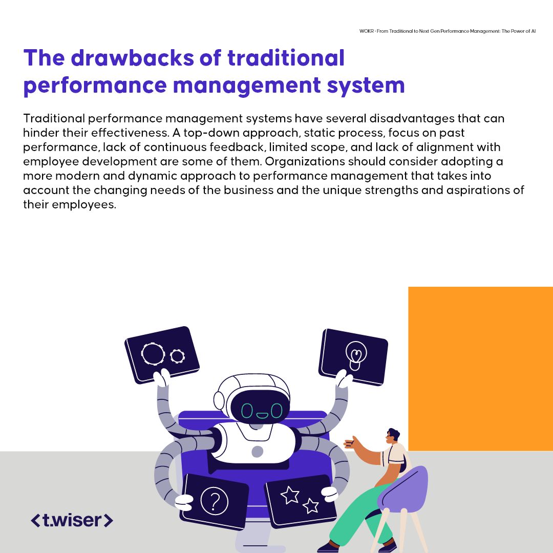 TwiserApp's tweet photo. 🤖📖Want to learn about AI's potential impact on performance management? Our eBook "From Traditional to Next Gen #PerformanceManagement: The Power of AI" shows how #AI can improve employee engagement, productivity, and business outcomes. 

Download now!🚀 
https://t.co/C9c3wGY5Dd https://t.co/zCG4msNVM0