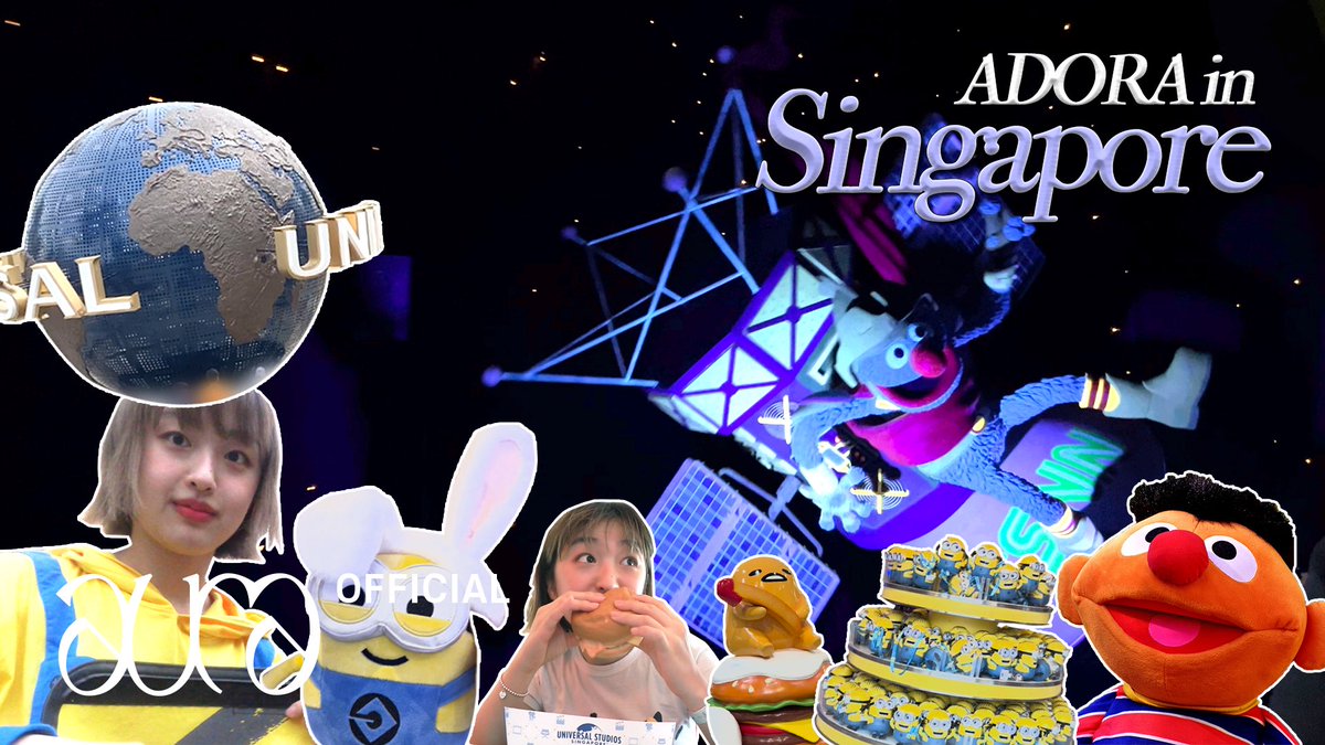 [📹] 도라이프 (VLOG) | 아도라 씨의 싱가포르 방문기 2 (n부작 / 유니버셜에서 놀기 ft.핸꾸러미) (ENG)
ㅤㅤ 
🔗 youtu.be/zWkwlhYyAW4
ㅤㅤ
#ADORA #아도라
#도라이프 #VLOG