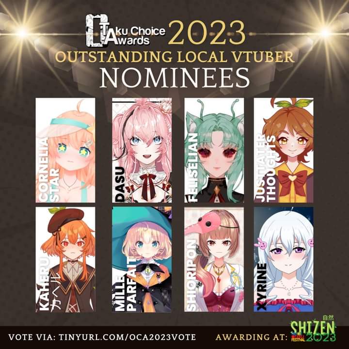 maka_chii564's tweet photo. Hi @MillieParfait &amp; @kaheru_orange you are one of the nominees for Outstanding Local VTubers (Philippines) in Otaku Choice Awards 2023.

Click this link to Vote: https://t.co/tdTFCZVn2N 

#OtakuChoiceAwards
#OCA2023
#PinoyOtakuFestival
#POF2023
#POFShizen https://t.co/jz1GNgIxmr