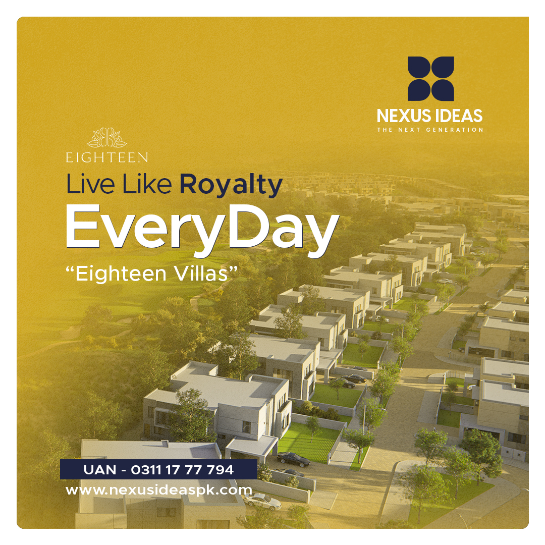nexusideaspk1's tweet photo. The Villas offer lavish designs along with privacy blended with mesmerizing comfort and posh life.
UAN: 03111777794
https://t.co/QkdqMLekJI
#eighteen #oradeveloper #Amenities #villa #golfclub #easyinstalment #modren #society #islamabad #pakistan #BestInvestment #realestate https://t.co/1HAnadhHtT