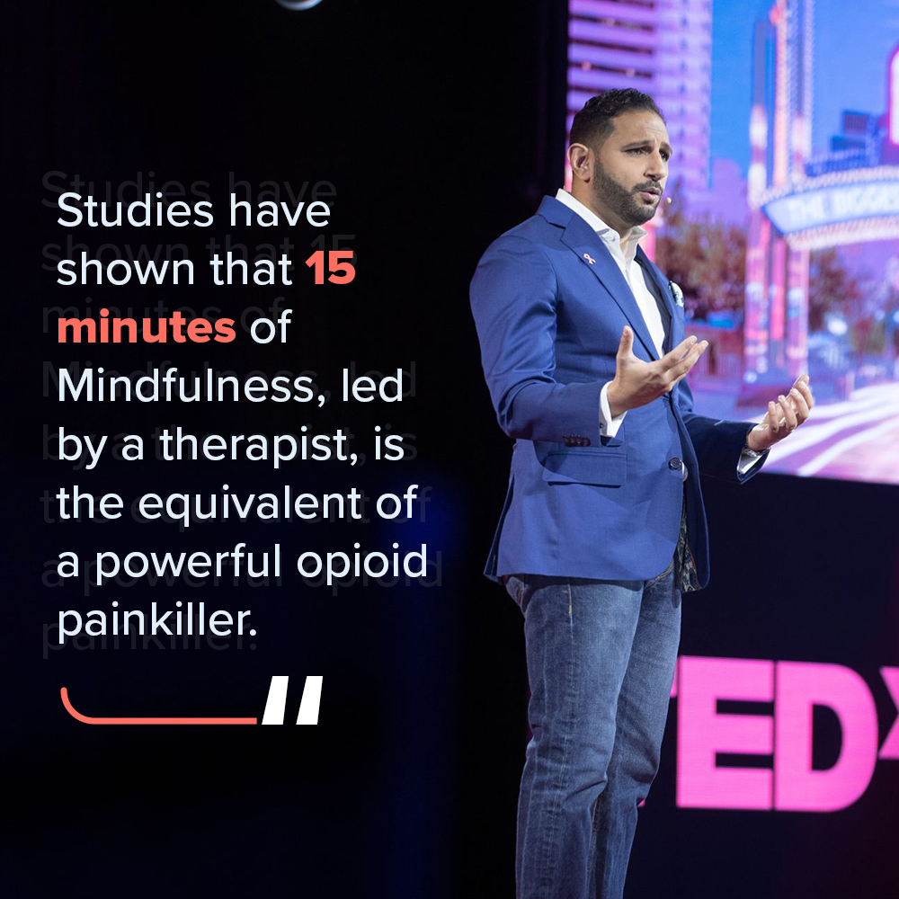 lucidlanehealth's tweet photo. We’re all about living a pain-free life! Here’s what our Co-founder and Chief Medical Officer @funkyfaroh says about using mindfulness to reduce pain:

#LucidLane #Telehealth #AI #MentalHealth #Healthcare #DigitalHealthcare https://t.co/feJ418V29F