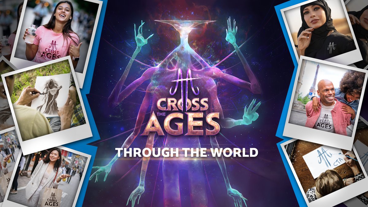 CrossTheAges's tweet photo. 🌍 Cross The Ages through the World! 🌍

Share a picture with a @CrossTheAges Logo on it, either of you or something you created, with the #CTAWorld to win some prizes!  

➡️ There will be Trisels for everyone participating + 3 Exclusive NY chests for the most creatives! 🎁 https://t.co/5sP3poNAWz
