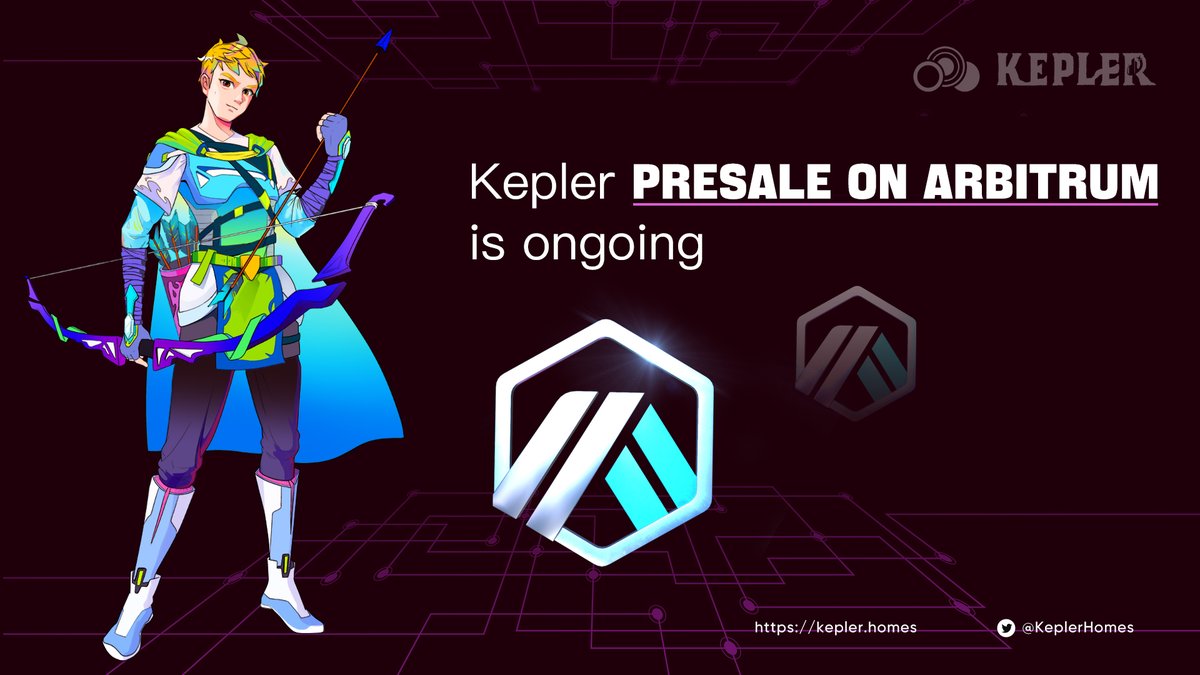 🧑‍🚀💙🧡For the in-depth construction of <a href="/KeplerHomes/">KeplerHomes</a>, this round of #PreSale quota is open.

💙Kepler PreSale on Arbitrum  Details
👉 presale-arb.kepler.homes

🧡Presale Participant->Passport WL
👉 passport-arbitrum.Kepler.homes

💙RT &amp; tag 3 fds
🧑‍🚀Earn 10 AirDropBox for 10 people, 72H