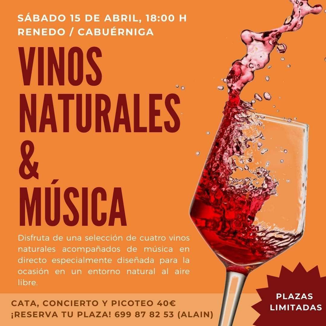 Vinos naturales y música - 15 abril - is.gd/yNCYVo #eventosCantabria #planesCantabria #Cantabria #planesenCantabria
