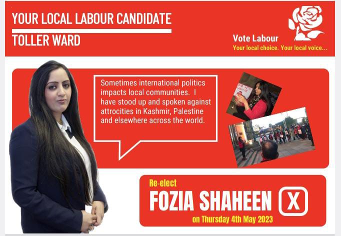 FoziaShaheen3's tweet photo. I have been a strong voice for the people of Toller and the District.
I have stood up and spoken against attrocities across the world.
#votelabour
#votefoziashaheen4toller
#4thmay2023
#boxnumber3 https://t.co/E2XMzWyj7l