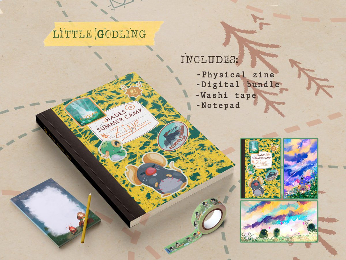 Hello campers! 🏕️

✨Our leftover sales are OPEN ✨The big bundles are gone but we've still gopt a good bunch of zines with extra goodies, and if you missed our first zine you can still purchase the digital edition! ⬇️