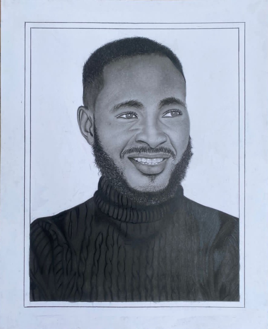 sylvanusvincent's tweet photo. Self portrait ✏️
#ArtistOnTwitter #Pencildrawing #pencilart #sketches #drawings @Harinzeyart @IsimiTaiwo @KOkaforart https://t.co/ghp1xf8oXB