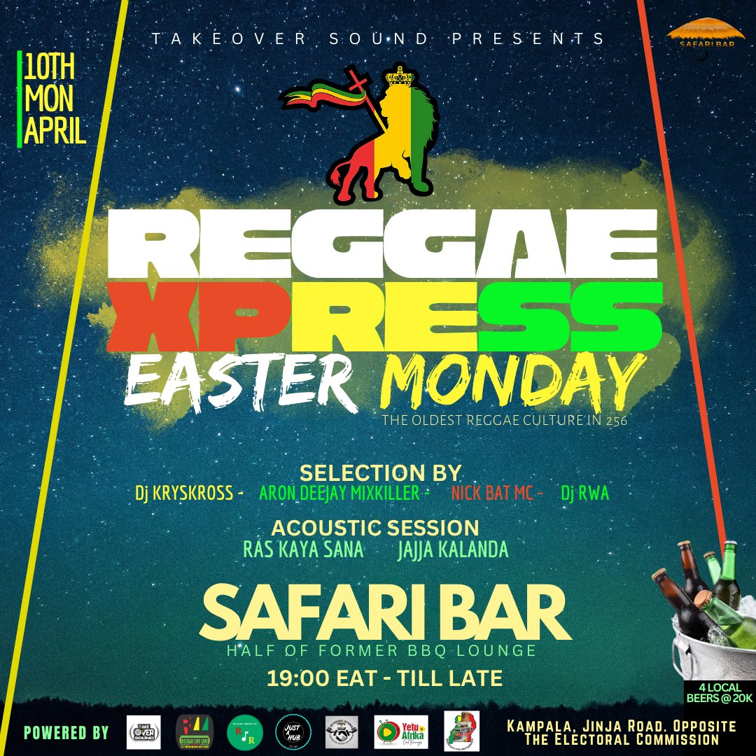 ReggaeLifeLive's tweet photo. Tonight
@IamKrysKross
@takeoversoundug
@RonnieDrizzo
@Aron_mixkiller
@DjNyowe
@ReggaeRadio_ug
@reggaeville
#ReggaeLifeLive❤️💛💚 https://t.co/Z4TkqkFRA0