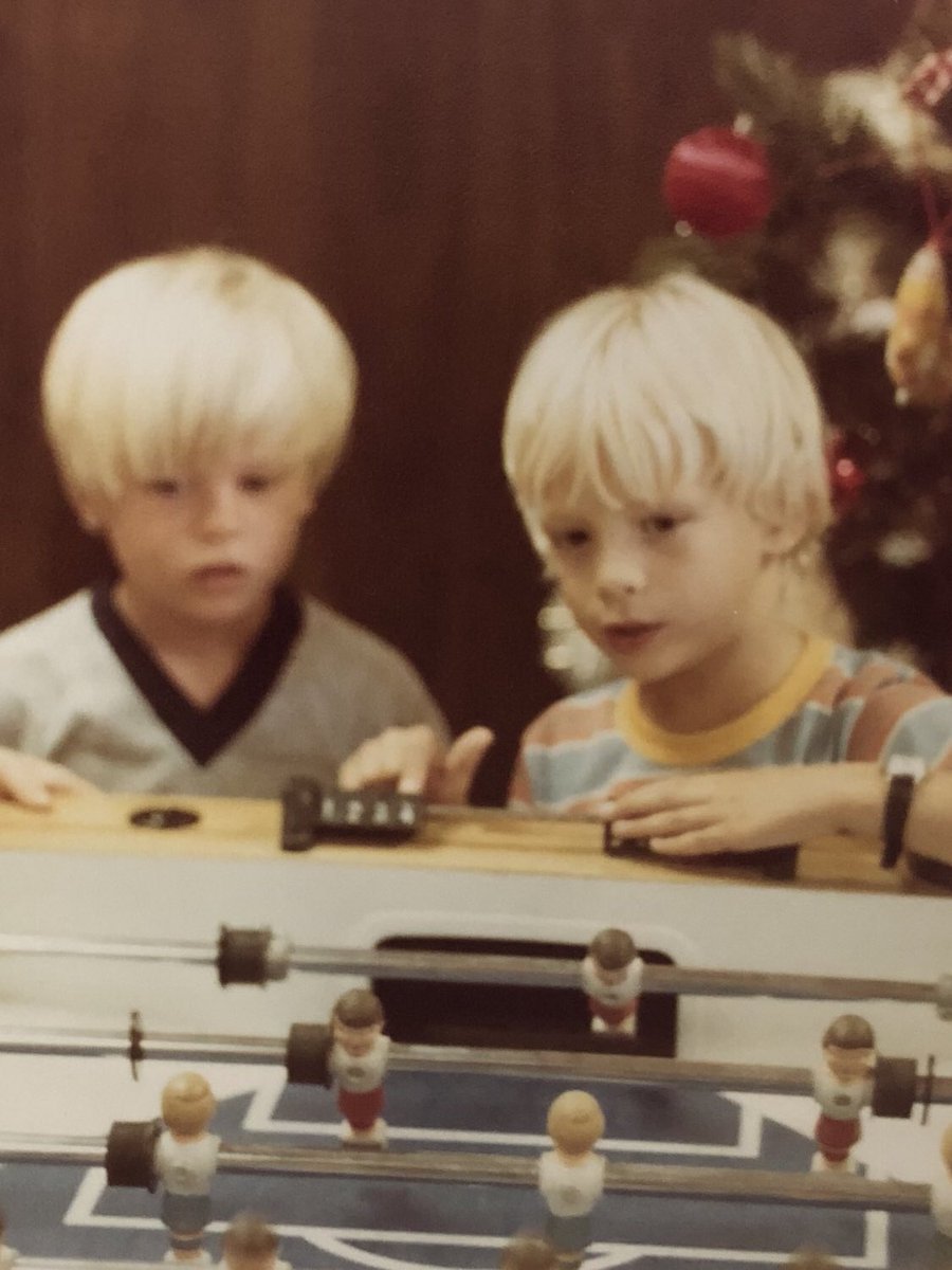 Two towheads deep in the 305 (Miami-Dade County) What a blessing it was to share these magical years with my Bro! Love you, Shawn!!