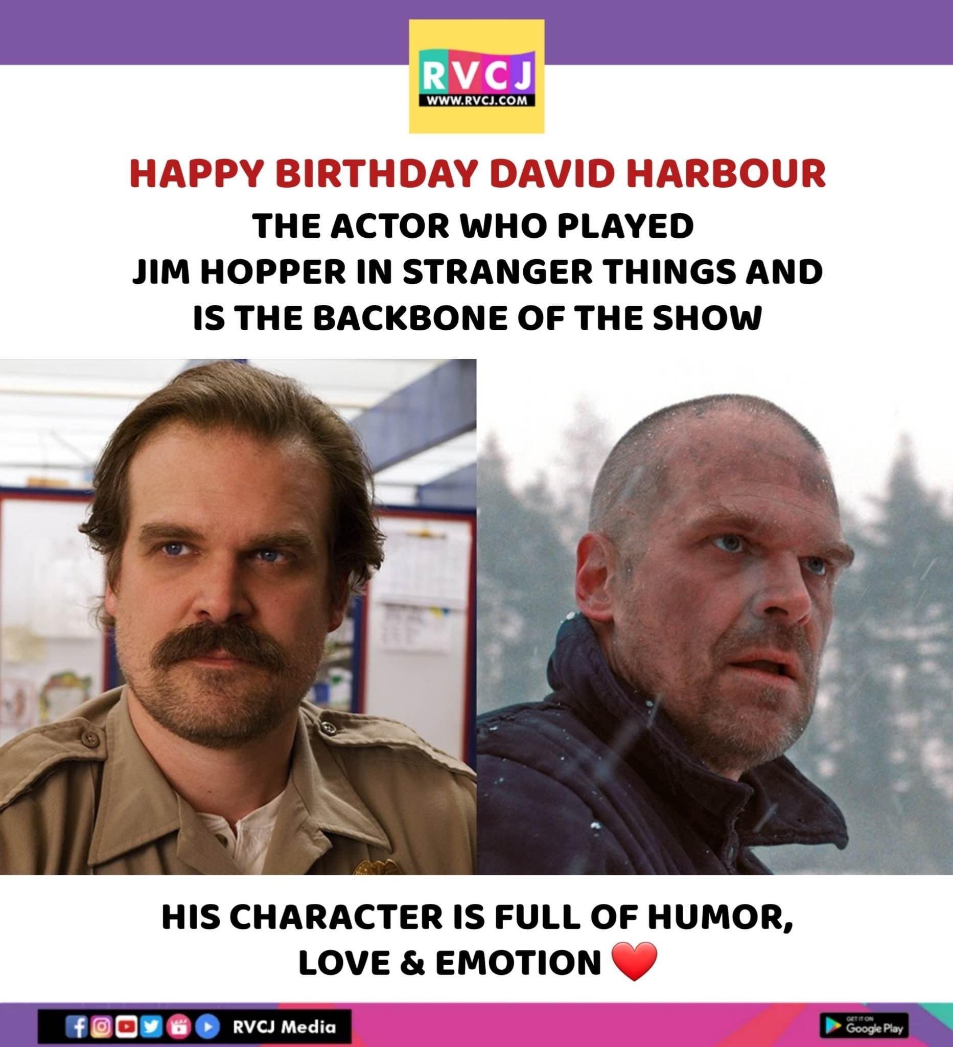 Happy Birthday David Harbour!      