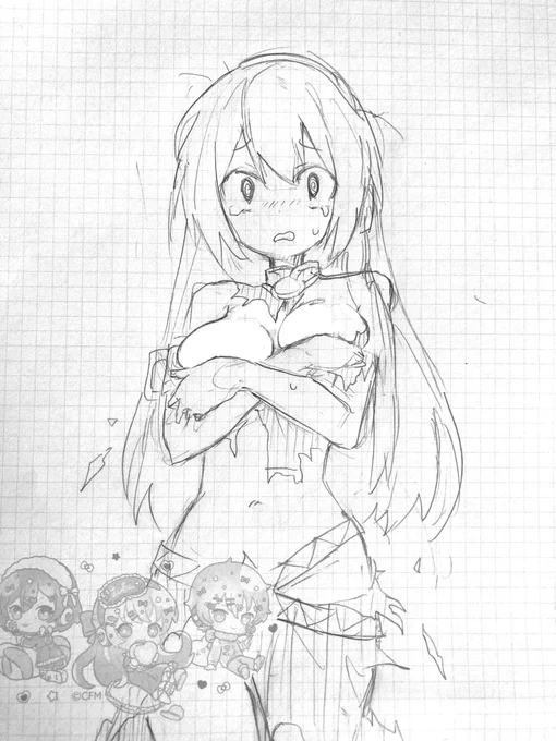 破裂した巡音 