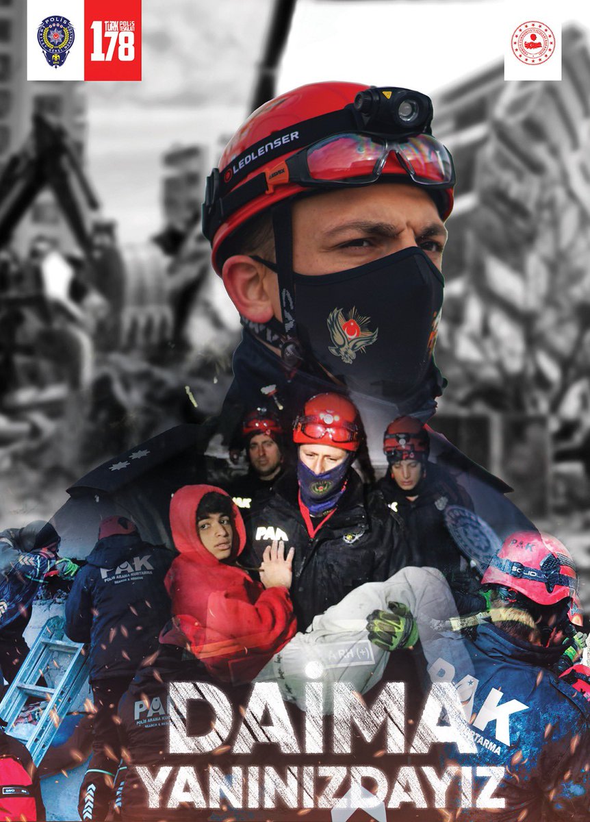 Her zaman 
Her yerde
Her koşulda 
Milletimiz ile birlikteyiz... 

DAİMA YANINIZDAYIZ 🇹🇷

#TürkPolisTeşkilatı178Yaşında
#10NisanPolisHaftası
#BizOradaydık