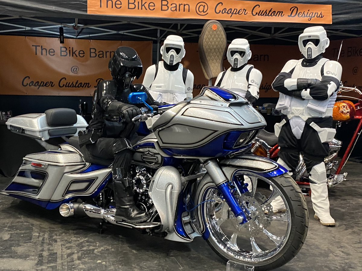 PaulaWalkerp7's tweet photo. Had an amazing time @TattooTeaParty in Manchester yesterday with @sentinelsquaduk raising funds for @CandlelightersT. 
The biker Scouts had fun trying out possible alternatives to their speeder bikes. https://t.co/oE4Rib9YjO