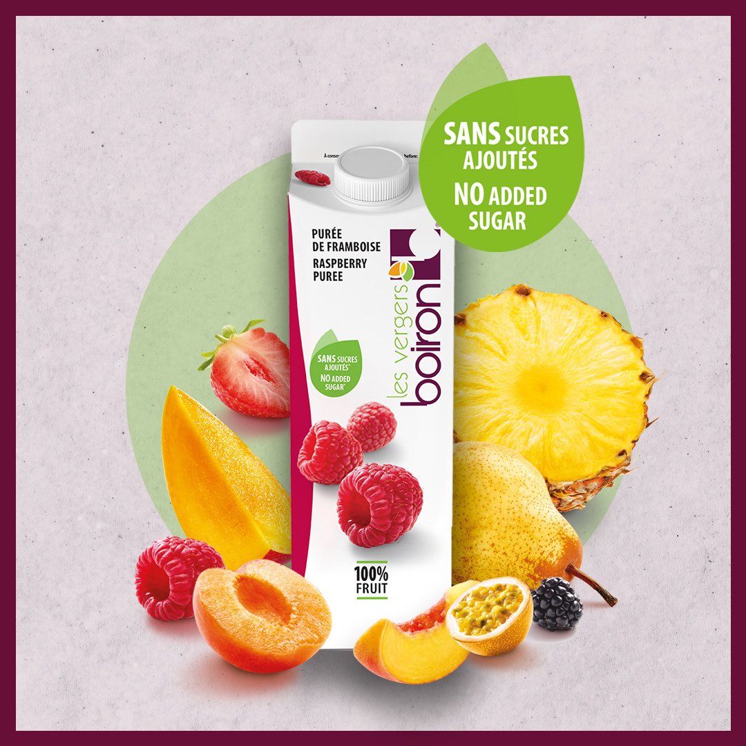 Are you a mixologist, pastry chef or chef ? Discover the only range of ambient fruit purees with NO ADDED SUGARS on the market.

Shop the full Boiron Ambient Range online at woodsfoodservice.co.uk

#Boiron #Ambientpuree #chefs #bar #cocktails