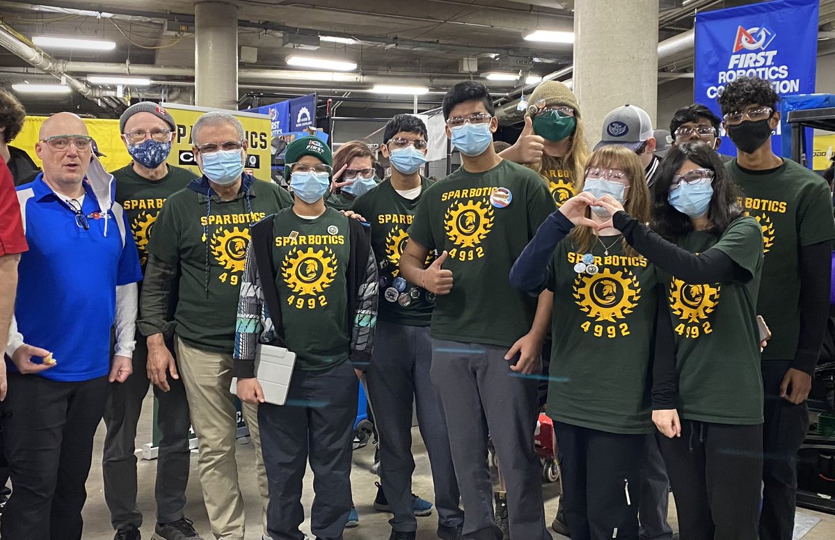 We Proud to Announce! Our team, #Team4992, has emerged Victorious as the Champions 🏆 of the FRC Ontario Provincial Championship! 

It's an honor to be a part of brilliant alliance partners, <a href="/frc2056/">OP Robotics</a> &amp; <a href="/frc2200/">MMRambotics</a>, for their unwavering teamwork.

<a href="/HaltonDSB/">HDSB</a> <a href="/KielburgerSS/">CKSS</a> <a href="/CANFIRST/">FIRST Robotics Canada</a>