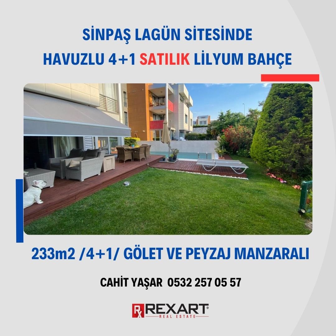 remaxhermes's tweet photo. Sinpaş Lagün Sitesinde Gölet ve Peyzaj Manzaralı, Havuzlu 233m2 4+1 Satılık Lilyum Bahçe 💫
https://t.co/H36rZorNVp.te

#satılık #sinpaş #bahçe #lagun #emlak #pazartesi 

Detaylı bilgi için 
Cahit Yaşar 
0532 257 05 57
Rexart Gayrimenkul
Broker / G. Danışmanı https://t.co/MzgN2iPcyJ