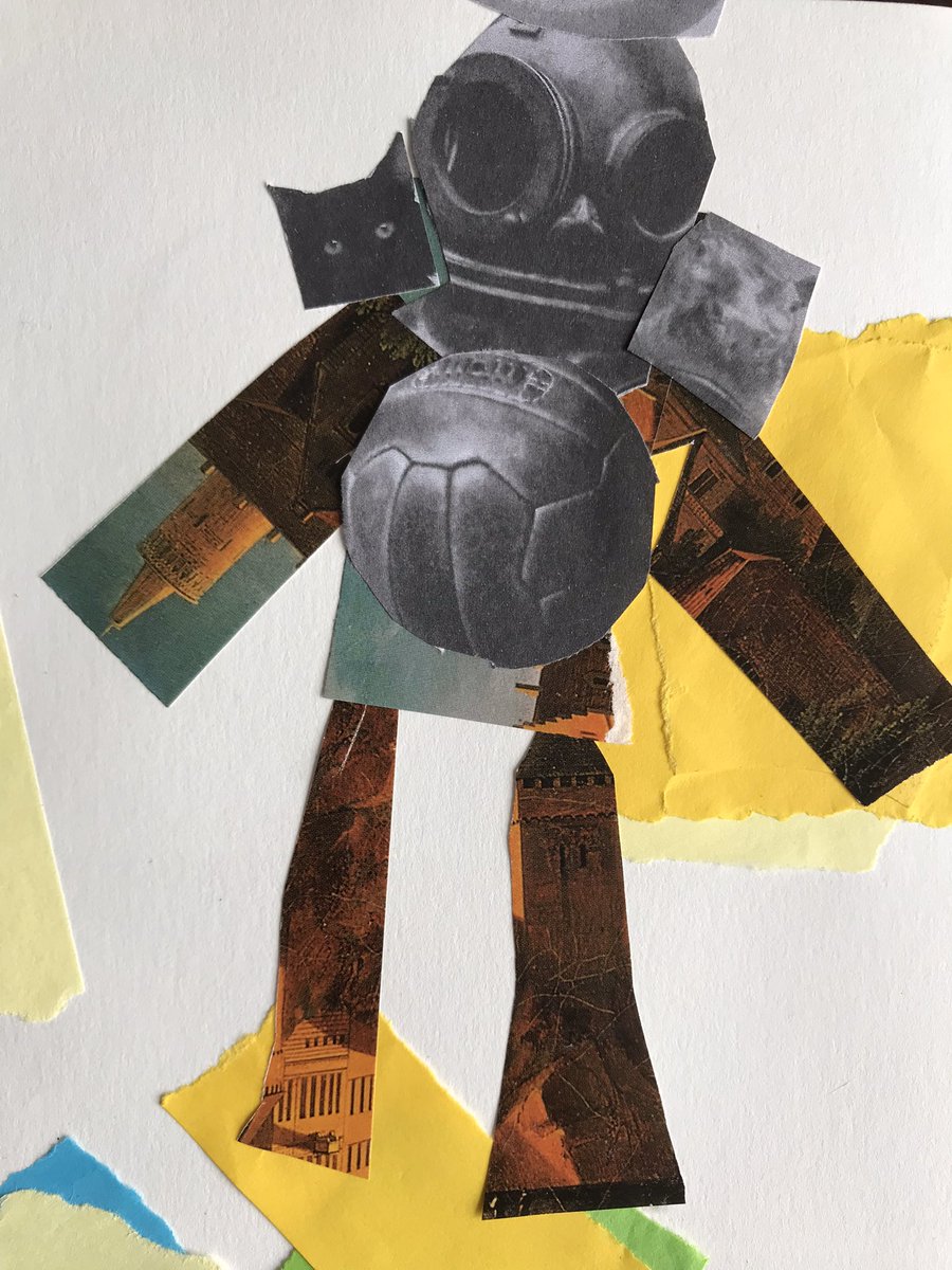 arplasegrais's tweet photo. « Mon DADA ? Le collage ! » ✂️
👉 Choisir, mobiliser et adapter des langages et des moyens plastiques variés en fonction de leurs effets dans une intention artistique en restant attentif à l'inattendu. #hasard #collage #heteroclite #composition https://t.co/UcZbPGv0AY