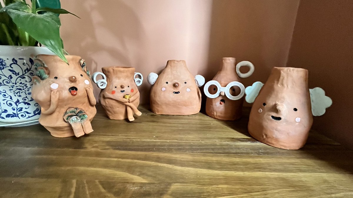 Terracotta Jars fresh from the Kiln 🏺🪴