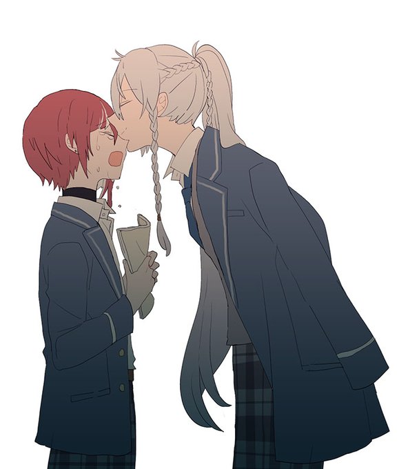 「kissing forehead」 illustration images(Latest｜RT&Fav:50)