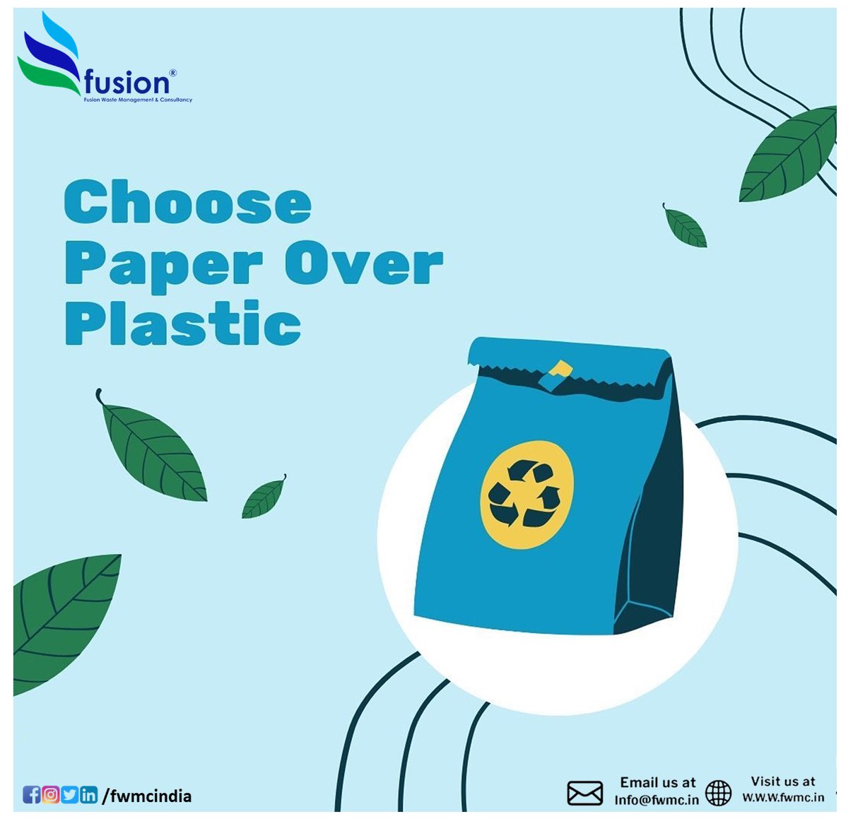 Choose Paper Over Plastic  #fwmc #Plasticban #BanPlasticNow #PlasticFreeWorld #BreakUpWithPlastic #BeatPlasticPollution #PlasticKillsWildlife #NoMoreSingleUsePlastic #SayNoToPlasticBags #PlasticWasteFree