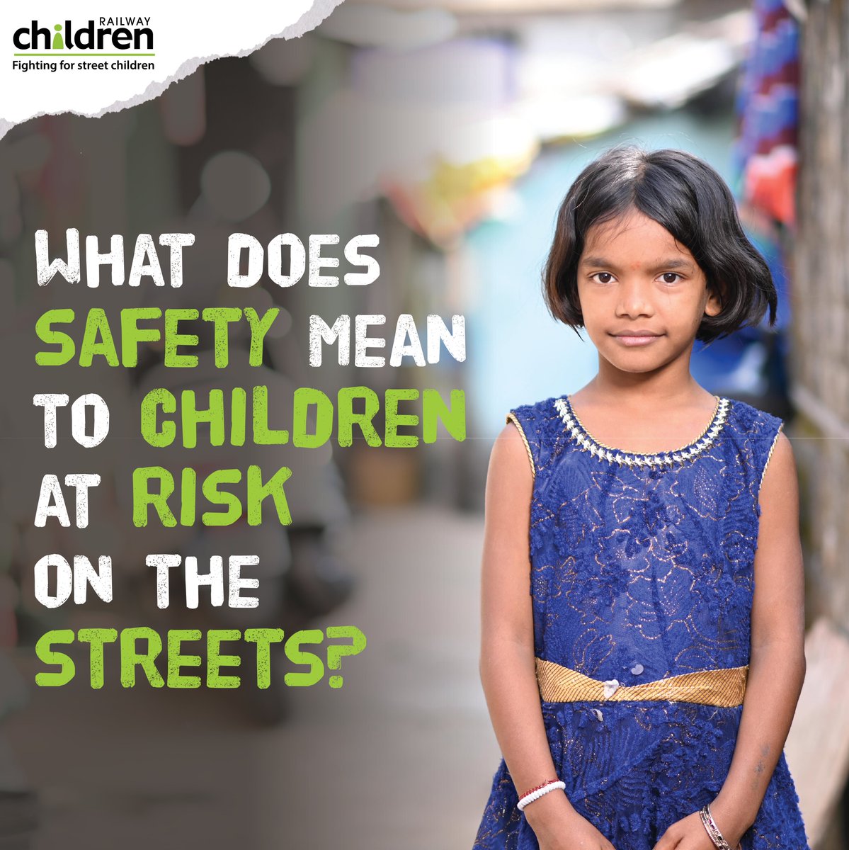 What does safety mean to children at risk on the streets? Stay tuned for our #streetchildrenday campaign. #IDSC2023 #childrights #humanrights #railwaychildrenindia 
bit.ly/3KbzYWO