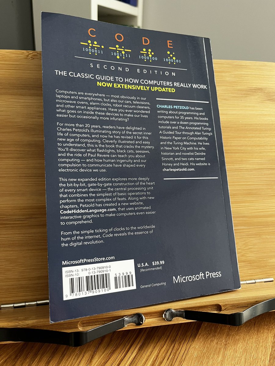 rtomasal's tweet image. New book in my collection. Every single comment I saw about this book were words of commendation. I’m very excited to start reading the same.
#TechBooks