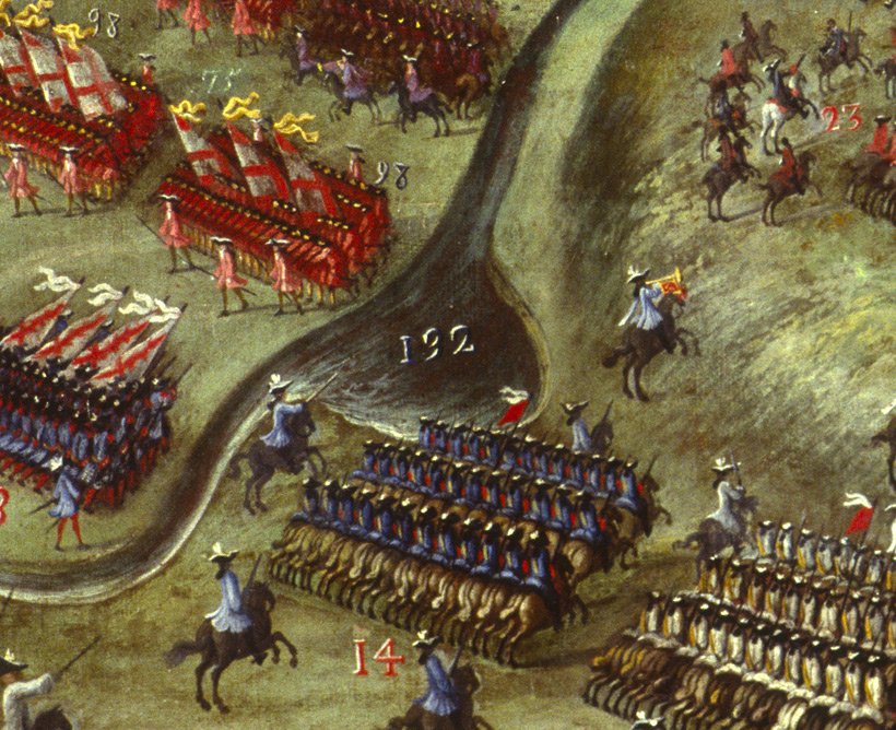 PlataformaMill1's tweet photo. #TalDiaComoHoy de #Abril de 1702. Sobre el #Rgto de Infantería “Soria” nº 9, (Segundas Ordenanzas de #Flandes), que transformaban los #Tercios en “Cuerpos” y estos podían estar compuestos por #Batallones. Los nombres y las maniobras, copiadas.
(1) https://t.co/kKASo1Zaiv