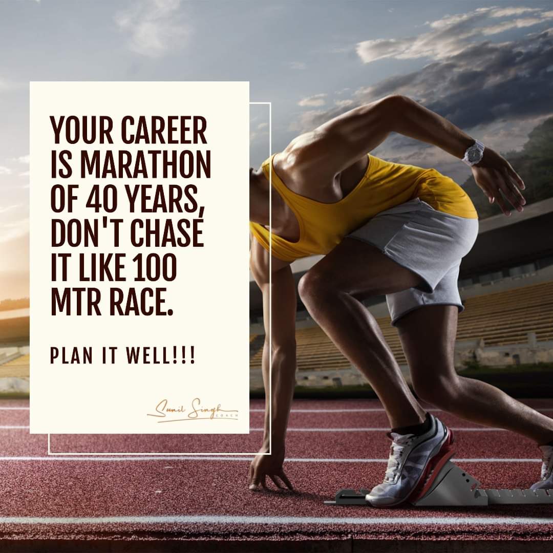 SunilSinghCoach's tweet photo. The untapped key to career success is to move slowly and steadily to win the race.

Yet in reality, achieving career success is more like finishing a marathon than a 100-meter dash.

#sunilsinghcoach #careers #jobs #growth #careerdevelopment #Succession https://t.co/LKVEiZskIk