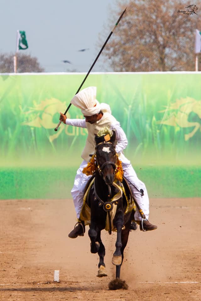 Click during #Sultan_Tentpegging_Tournament organized by Muhammadia Haidria Sultania Awan Club of Darbar Hadhrat #SultanBahoo #Pakistan