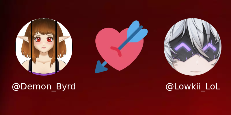 Demon_Byrd's tweet photo. My Twitter Crush is: @Lowkii_LoL

Find yours at https://t.co/NFTl5VXOmJ

⠀ https://t.co/cRVfqYoYGB